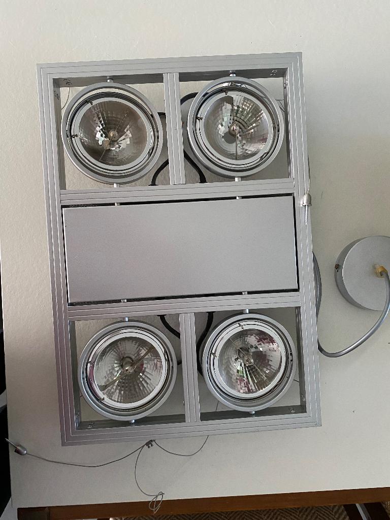 Industriële lampen, Huis en Inrichting, Ophalen, Gebruikt, Metaal, Modern industrieel