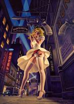 Greg Hildebrandt USA pinup metalen decoratie borden pin up, Ophalen of Verzenden, Zo goed als nieuw, Reclamebord