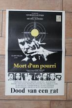 filmaffiche Alain Delon Mort d'un pourri 1977 filmposter, Rechthoekig Staand, Ophalen of Verzenden, Zo goed als nieuw, A1 t/m A3