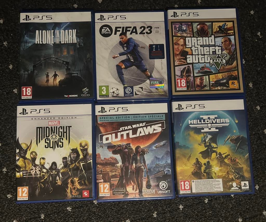 ps5 games, Consoles de jeu & Jeux vidéo, Enlèvement, Comme neuf