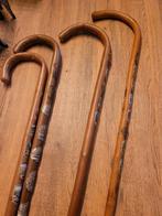 4 vintage wandelstokken, Diversen, Ophalen of Verzenden