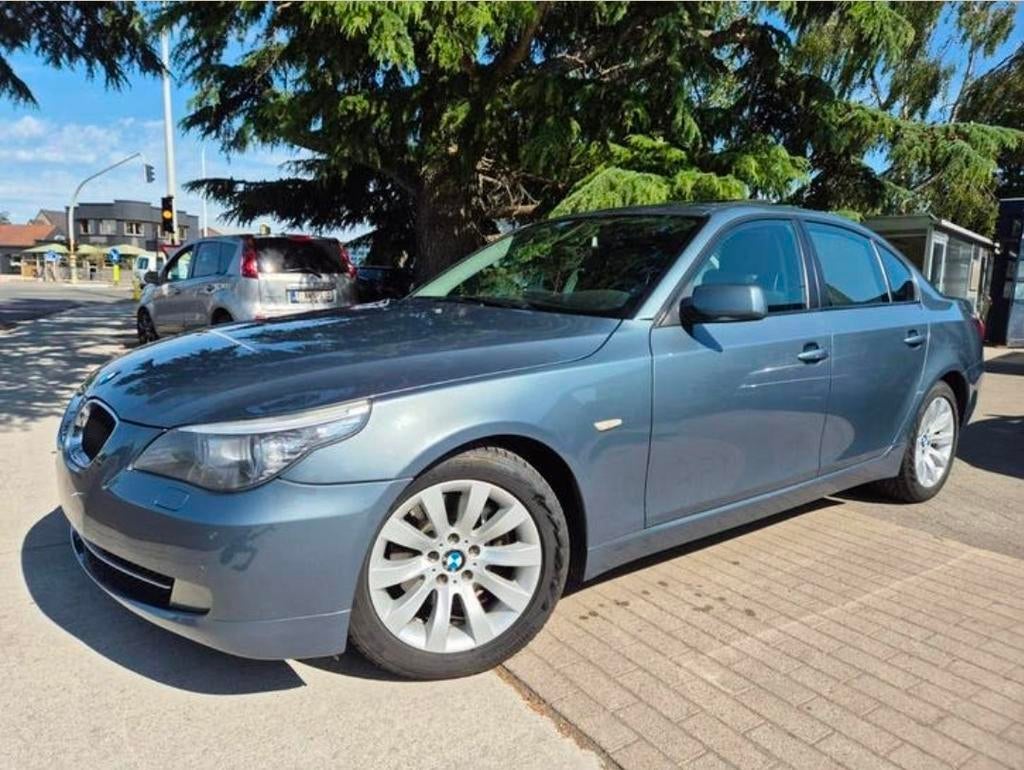 Bmw 520D 163PK 2009 EUR5 NIEUWSTAAT!, Autos, Cuir, Euro 5, 4 portes, Entreprise