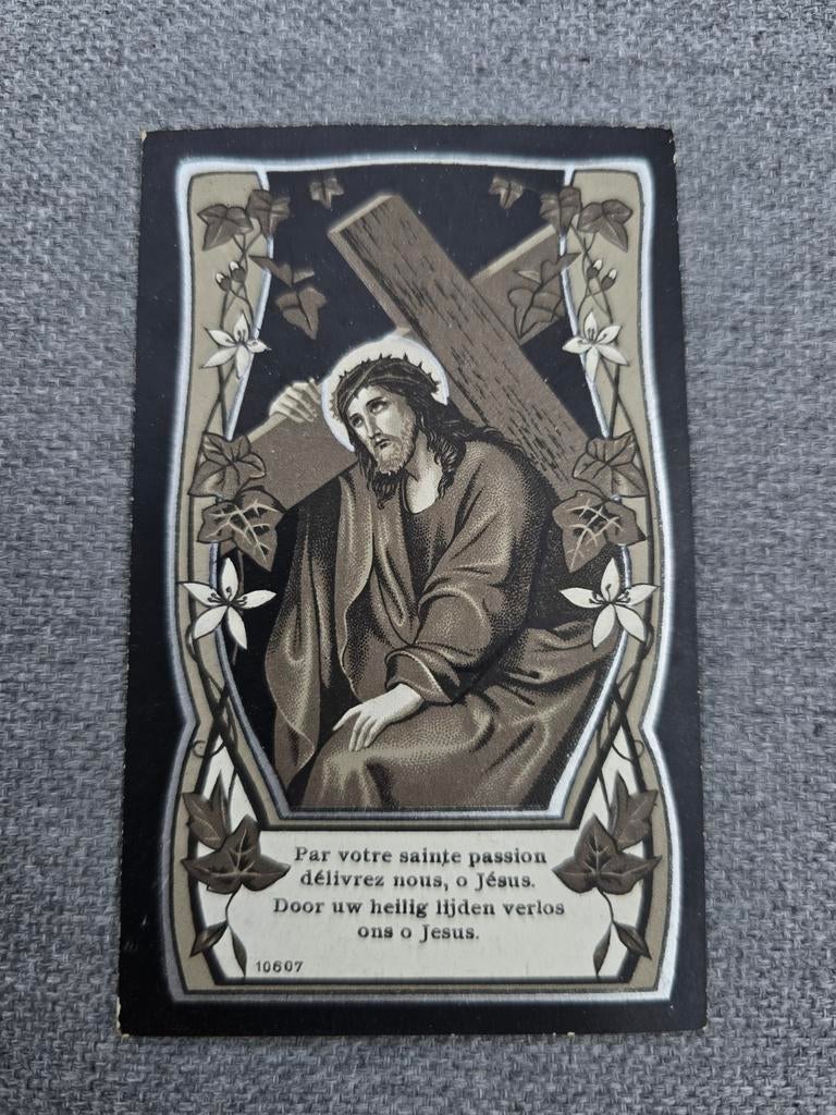 Doodsprentje 1898 , Webbekom , St. Joost-ten-Noode, Ophalen of Verzenden, Bidprentje