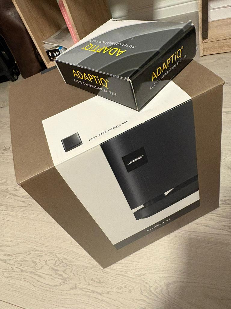 Bose soundtouch 300 en Bose bass module 500, Enlèvement, Comme neuf, Autres marques