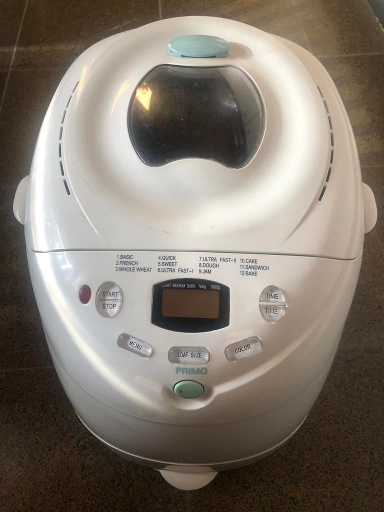 Broodbakoven, merk Primo, wit, Ophalen, Zo goed als nieuw
