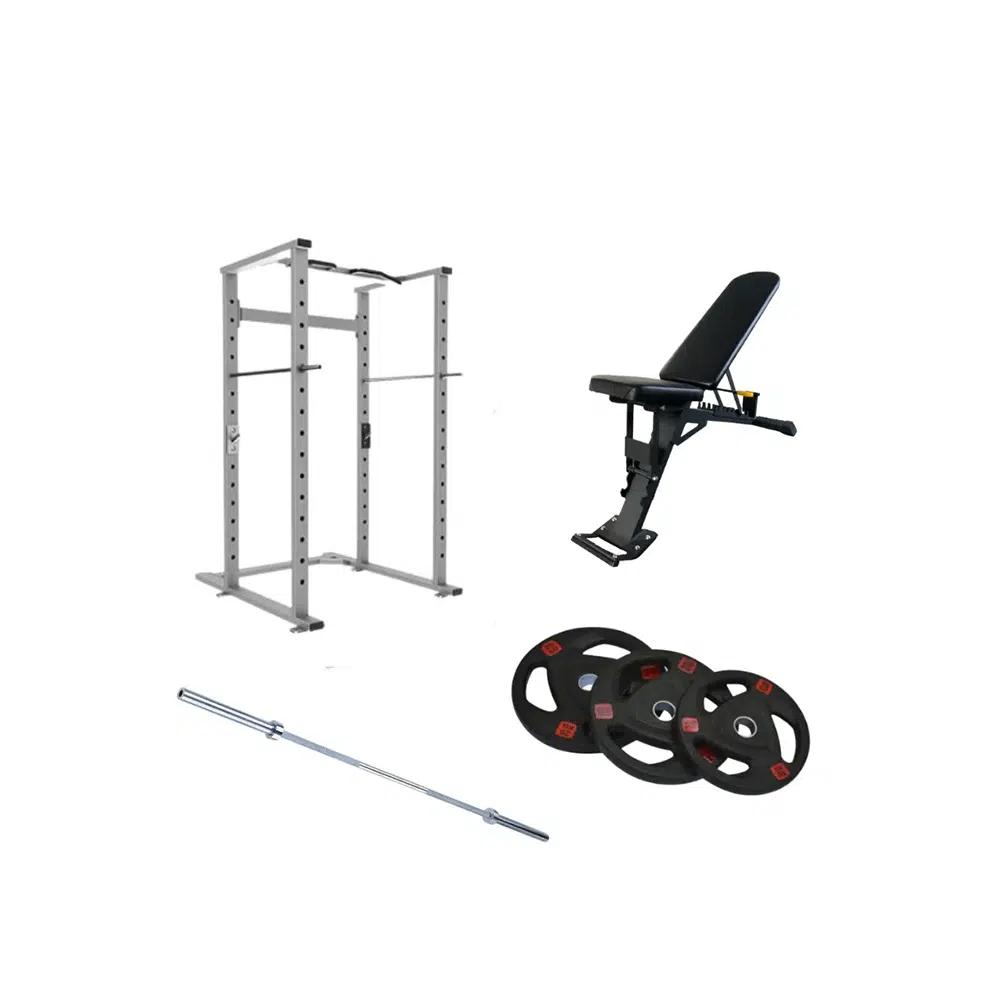 GymFit – Volledig Home Gym Pakket, Sports & Fitness, Équipement de fitness, Comme neuf, Autres types, Bras, Jambes, Pectoraux