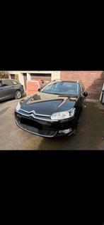 Citroen C5 hdi 2 litre , 133 kw , 2016 avec 217000 km, Parkeersensor, 4 cilinders, Leder en Stof, Zwart