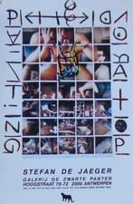 STEFAN DE JAEGER / AFFICHE / KLEURZEEFDRUK / 90x60cm PANTER, Ophalen of Verzenden