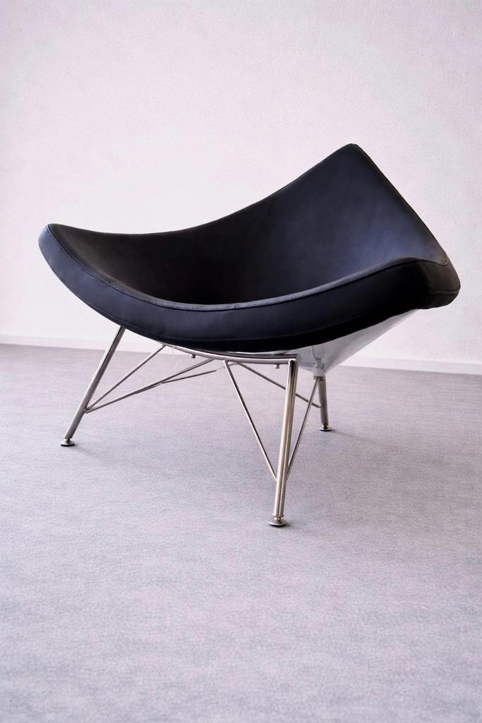 Fauteuil dans le Style Coconut (Modèle d'expositiom), Maison & Meubles, Chaises, Une, Cuir, Enlèvement ou Envoi