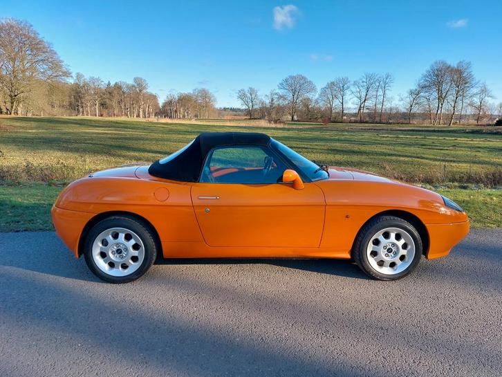 Fiat Barchetta Arancio 570 1996 *  Nouvelle distribution *, Autos, Fiat, Particulier, Barchetta, Bluetooth, Électrique, Noir, Noir