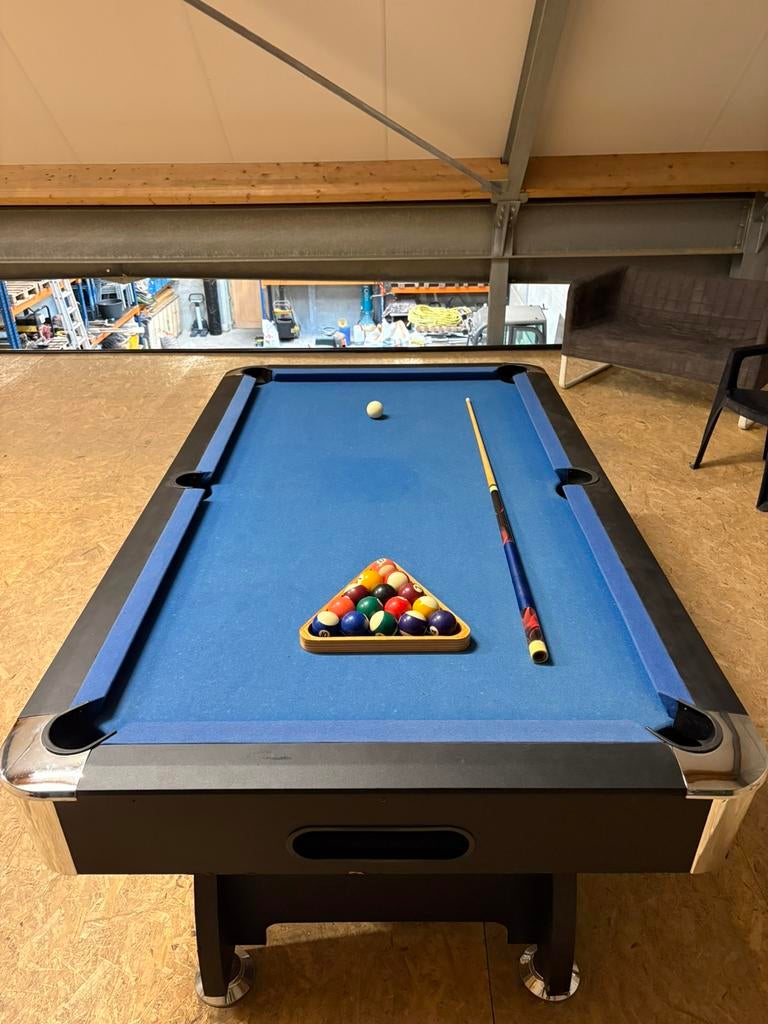Pooltafel 7ft, Sport en Fitness, Biljarten en Poolen, Ophalen, Zo goed als nieuw, Pooltafel