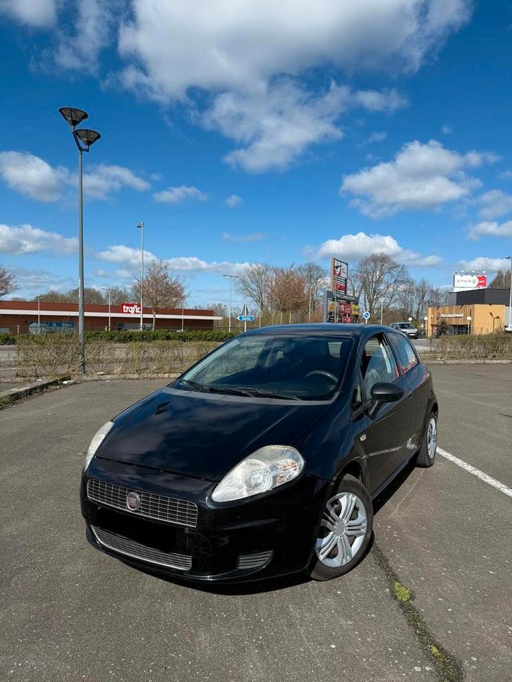 Fiat Punto 1.2 - Prete a Immatriculer (Lez Ok), Autos, Fiat, Particulier, Punto, Essence, Boîte manuelle, Noir, Enlèvement