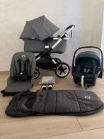 Bugaboo Fox2 kinderwagen Mélangé/Gray 3-in-1 Complete, Kinderen en Baby's, Ophalen, Babygeluk, Zo goed als nieuw, W