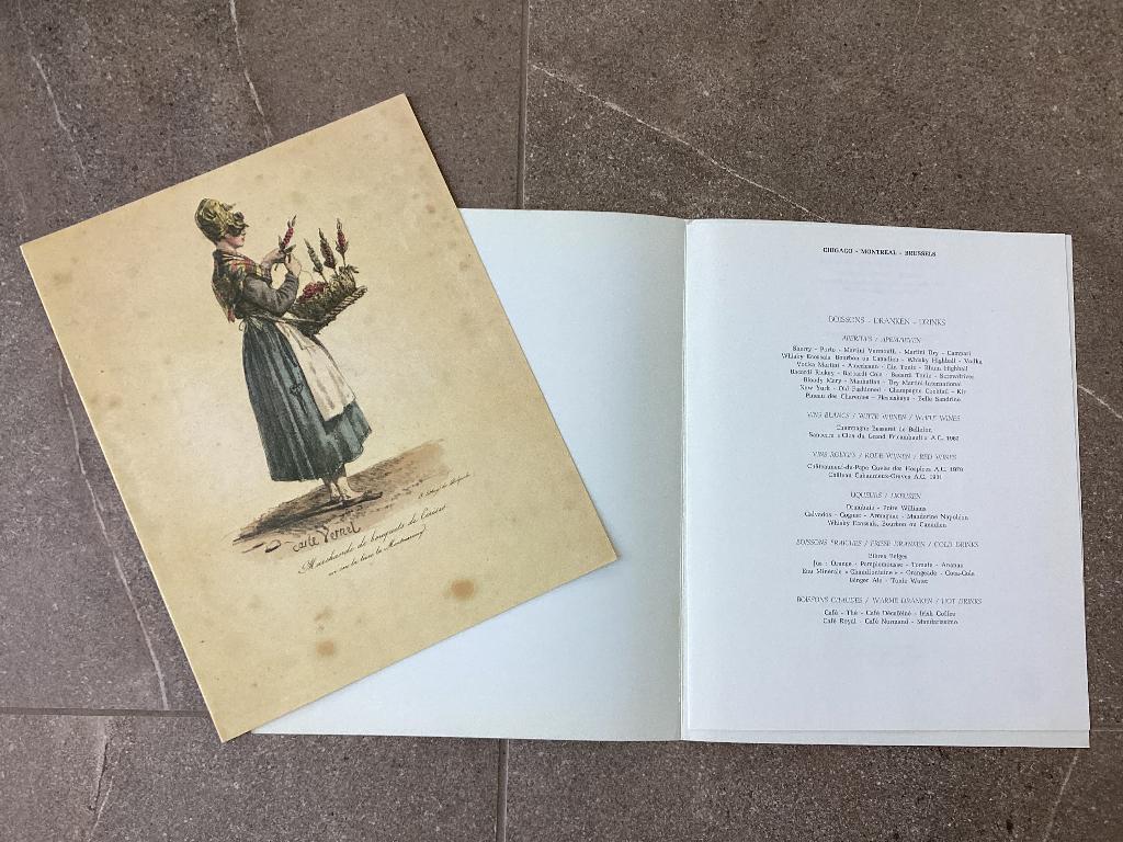 Sabena verzamelobjecten, Ophalen, Zo goed als nieuw