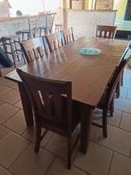 Salle à Manger complète style "Camargue", Enlèvement, Comme neuf, Style 'Camarguais', 8 chaises ou plus