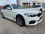 BMW 520D X-Drive M-pakket Bj2017 ALPINE WIT, Auto's, Automaat, 4 cilinders, 2000 kg, USB
