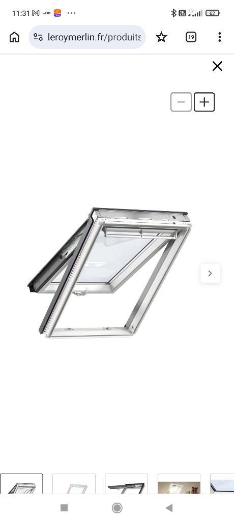 Velux, Bricolage & Construction, Vitres, Châssis & Fenêtres, Neuf, Lucarne, 80 à 120 cm, Moins de 80 cm, Double vitrage, Enlèvement