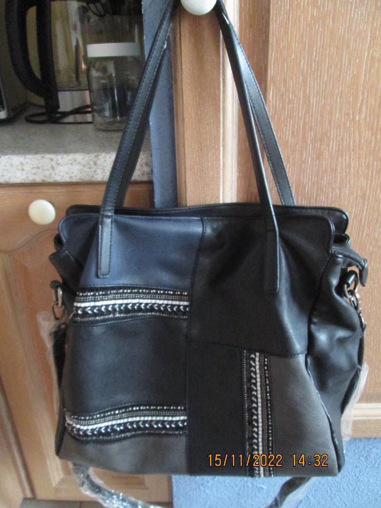 Sac à main, d’épaule ou à bandoulière noir, Enlèvement, Comme neuf, Noir, Autres marques