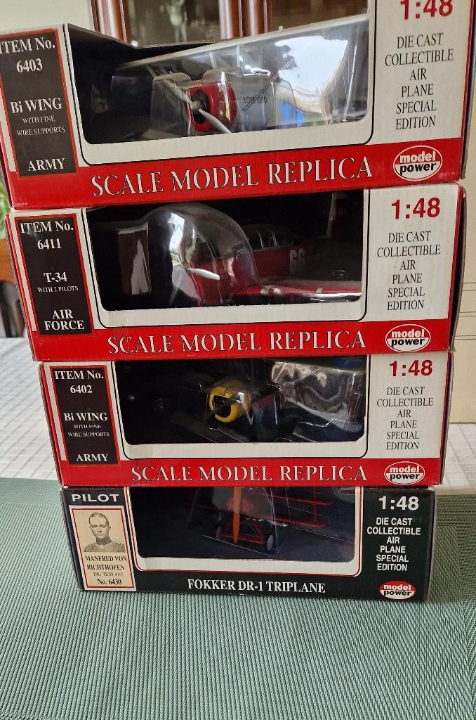 Modelvliegtuigen, Ophalen, Zo goed als nieuw, Vliegtuig, Overige merken