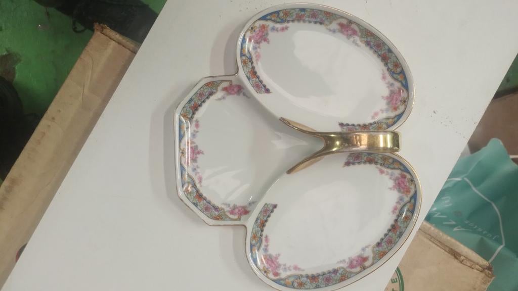 Drie schaal, Huis en Inrichting, Woonaccessoires | Schalen en Manden, Ophalen, Schaal