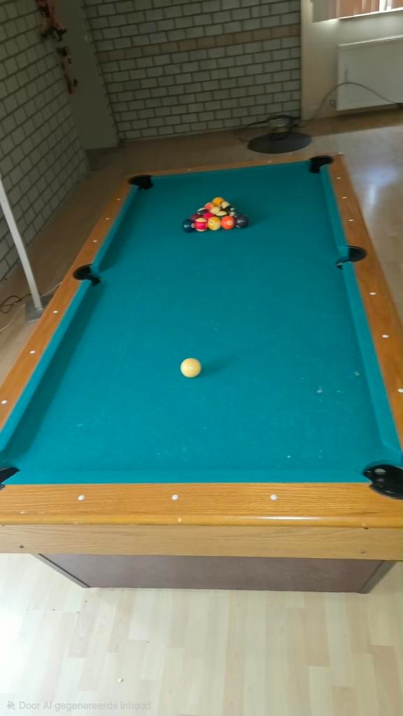 Pooltafel, Enlèvement, Table de billard