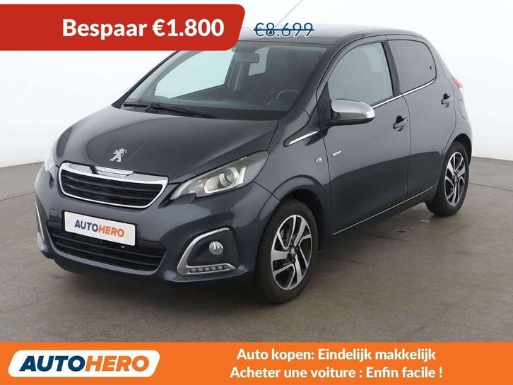 Peugeot 108 1.0 VTi Style (année de construction 2018), Autos, Peugeot, Achat, ABS, Airbags, Air conditionné, Bluetooth, Ordinateur de bord