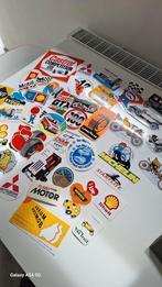 Lot de stickers pour huile auto moto..., Enlèvement ou Envoi