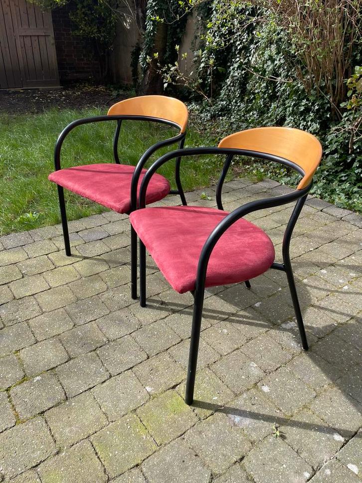 2 Vintage Stoelen, Huis en Inrichting, Stoelen, Zo goed als nieuw, Twee, Ophalen