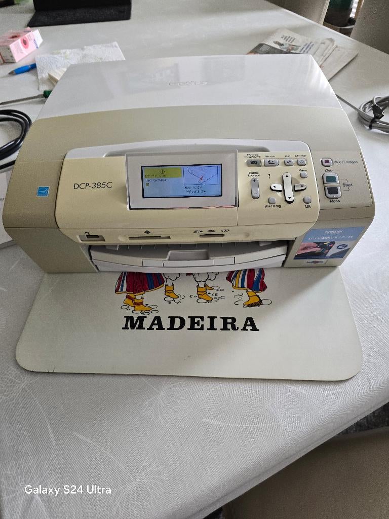 BROTHER Kleurenprinter, Informatique & Logiciels, Imprimantes, Imprimante photo, Enlèvement, Utilisé, Imprimante à jet d'encre