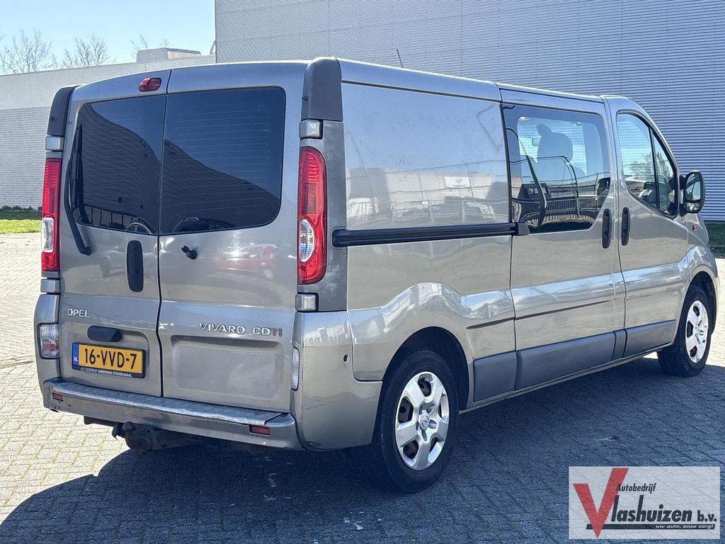 Opel Vivaro 2.0 CDTI L2H1 Dubbel Cabine Automaat | € 4.450,-, Achat, Entreprise, Automatique, Verrouillage central