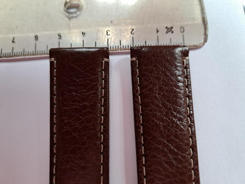 Oris leer nooit gedragen zie foto's Bedankt, Hobby en Vrije tijd, Ophalen of Verzenden, Nieuw