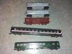 Lot 5 wagons SNCB/NMBS Roco Lima Jouef, Hobby & Loisirs créatifs, Jouef, Enlèvement ou Envoi, Wagon, Utilisé