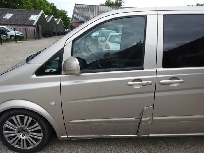 Portière 2portes gauche d'un Mercedes Vito, 3 mois de garantie, Utilisé, Porte, -