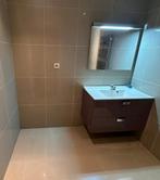 Spiegel badkamer + wastafel set, Ophalen, Gebruikt, 50 tot 100 cm, Minder dan 100 cm