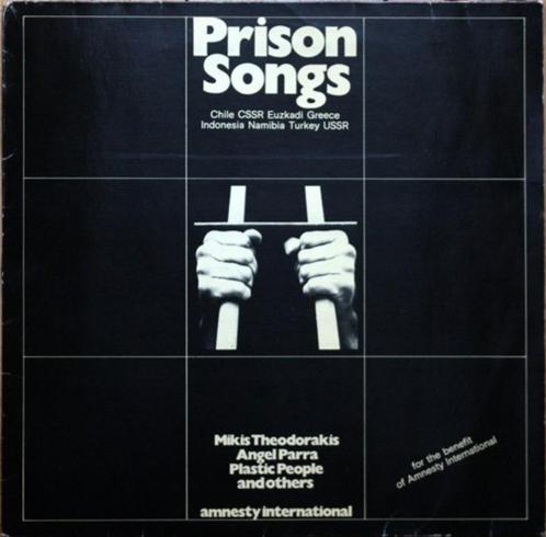 Various – Prison Songs (For The Benefit Of Amnesty Internati, CD & DVD, Vinyles | Musique du monde, Utilisé, Autres genres, 12 pouces