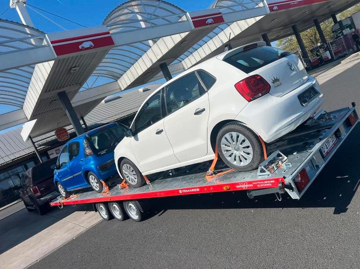 Remorque plateau de 8m sur 2,20 a louer, Auto diversen, Aanhangers en Bagagewagens, Ophalen of Verzenden