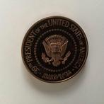 Bronzen munt Jimmy Carter inauguratie uit 1977, Postzegels en Munten, Ophalen of Verzenden, Noord-Amerika, Losse munt