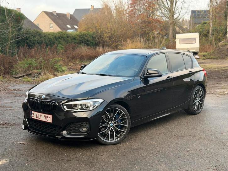 BMW F20 LCI 2017 B48, Autos, BMW, Particulier, Série 1, Sièges sport, Essence, Euro 6, 5 portes, Boîte manuelle, Noir, Noir, Alcantara