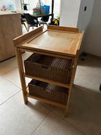 Verzorgingstafel + 2 opbergmanden, Ophalen, Kast, 50 tot 70 cm, 105 cm of meer