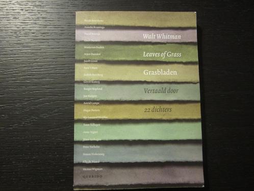 Walt Whitman   -Leaves of Grass/ Grasbladen-, Livres, Poèmes & Poésie, Enlèvement ou Envoi