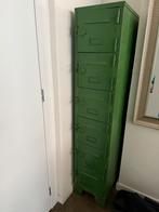 Lockerkast in stoer groen ~ industrieel en uniek stuk, Huis en Inrichting, Ophalen, Gebruikt