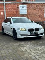 Bmw 520d f11 2012 top staat, Auto's, BMW, Zwart, Leder, Particulier, Te koop