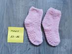 Zachte sokken met antislip - maat 23/26, Meisje, Ophalen of Verzenden, Sokken, Zo goed als nieuw