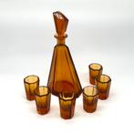 Service à liqueur, Ophalen