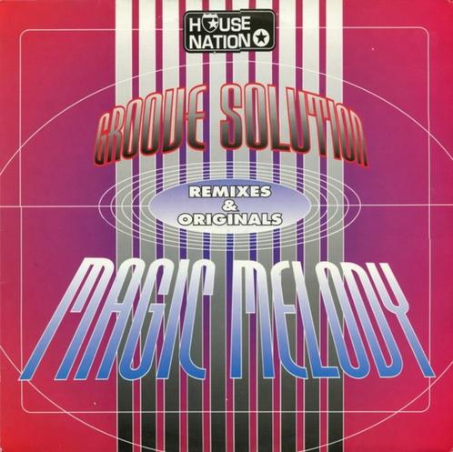 12"  Groove Solution ‎– Magic Melody (Remixes & Originals), CD & DVD, Vinyles | Dance & House, Utilisé, Techno ou Trance, 12 pouces