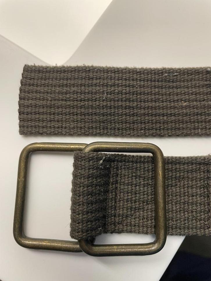 Riem bruin lusbeugel, Kleding | Heren, Riemen en Ceintuurs, Zo goed als nieuw, Riem of Ceintuur, 95 tot 105 cm, Bruin, Ophalen of Verzenden