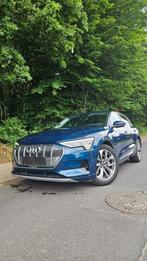 Audi e-tron advanced 55 quattro, Auto's, Automaat, 1800 kg, Zwart, Blauw