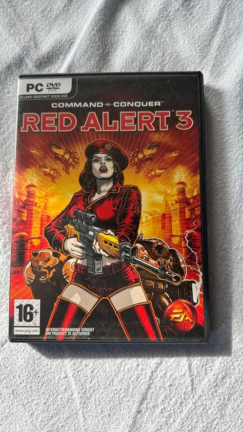 Command & Conquer Red Alert 3 - PC, Games en Spelcomputers, Games | Pc, Zo goed als nieuw, Strategie en Constructie, Vanaf 18 jaar