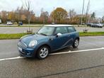 Mini Cooper - 2010 - Manueel - 1.6 benzine - 97.000km, Auto's, Mini, Stof, Zwart, 4 cilinders, Blauw