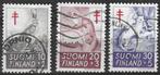 Finland 1962 - Yvert 527-529 - Tegen de Tuberculose (ST), Postzegels en Munten, Postzegels | Europa | Scandinavië, Finland, Verzenden